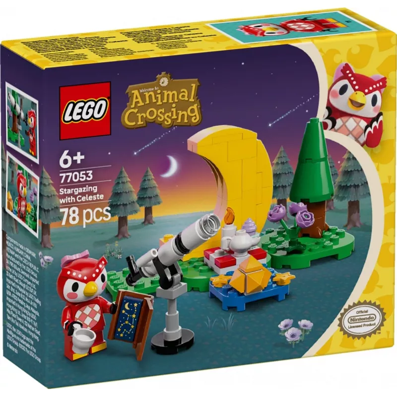 LEGO Animal Crossing Observação de estrelas com a Eufemia conjunto 77053