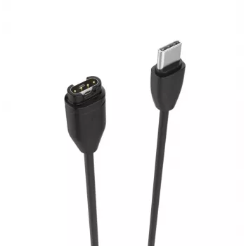 Cabo de carregamento USB-C FIXED para Garmin Fenix 5/6/7/7X, Epix, Venu 2/3, Vívoactive 3/4/5 – 1 m