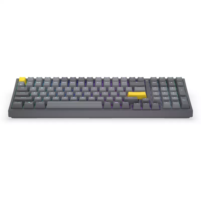 Celeris 1800, Teclado gaming Cinzento, Layout US, ENDORFY Yellow da Gateron