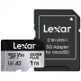 Memória flash Lexar 1TB UHS-I MicroSDXC SILVER PLUS
