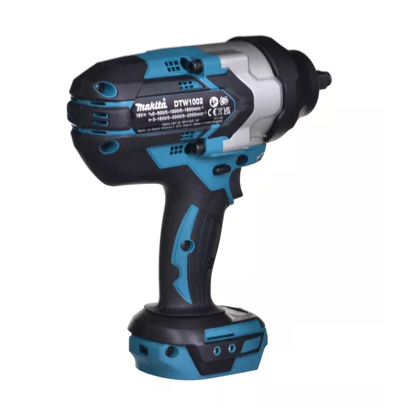 Chave de impacto sem fios Makita DTW1002Z 2200 rpm preto, verde