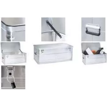Caixa AluPlus Box >S< 140, prateada (420006)