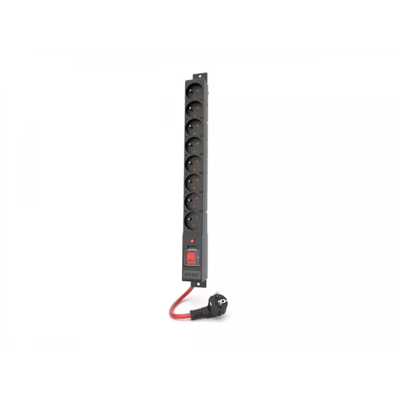 Régua de tomadas R8 Power 5M 8X 230V Pl 16A Acar W2452