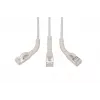 Cabo patch flexível Digitus CAT 6A F-FTP, cobre, 5 m, cinzento, 10 unid.