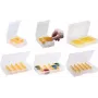 Caixa de triagem allit EuroPlus Basic transparente resistente ao choque 37/7-20