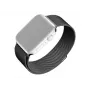 Pulseira de malha de substituição para Apple Watch da FIXED — compatível com 42/44/45/46/49 mm (preto)