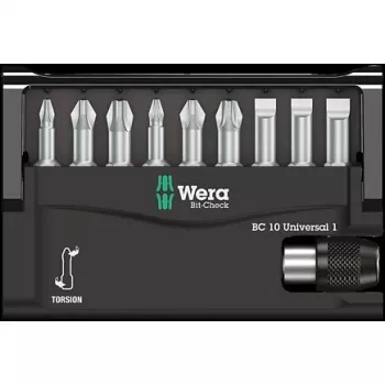 Conjunto de pontas de chave de fendas Wera 05056161001 9 peças
