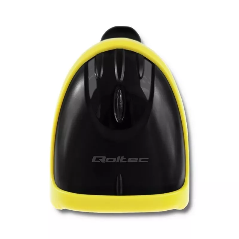 Leitor de códigos de barras laser sem fios Qoltec 50862 1D | 2.4GHz