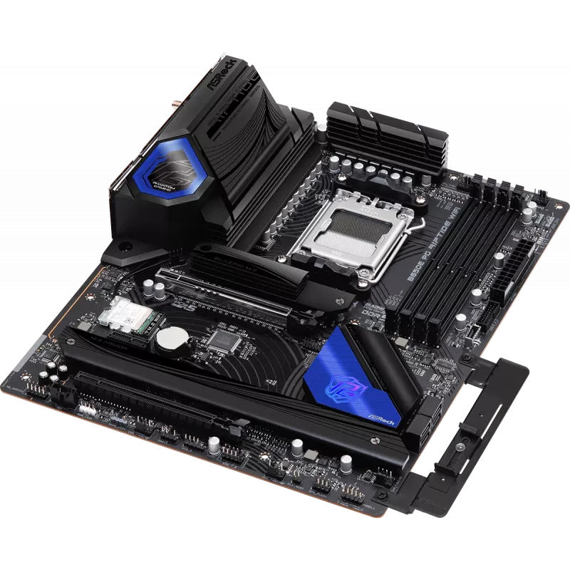 Placa-mãe ASRock B650E PG Riptide WiFi ATX AM5