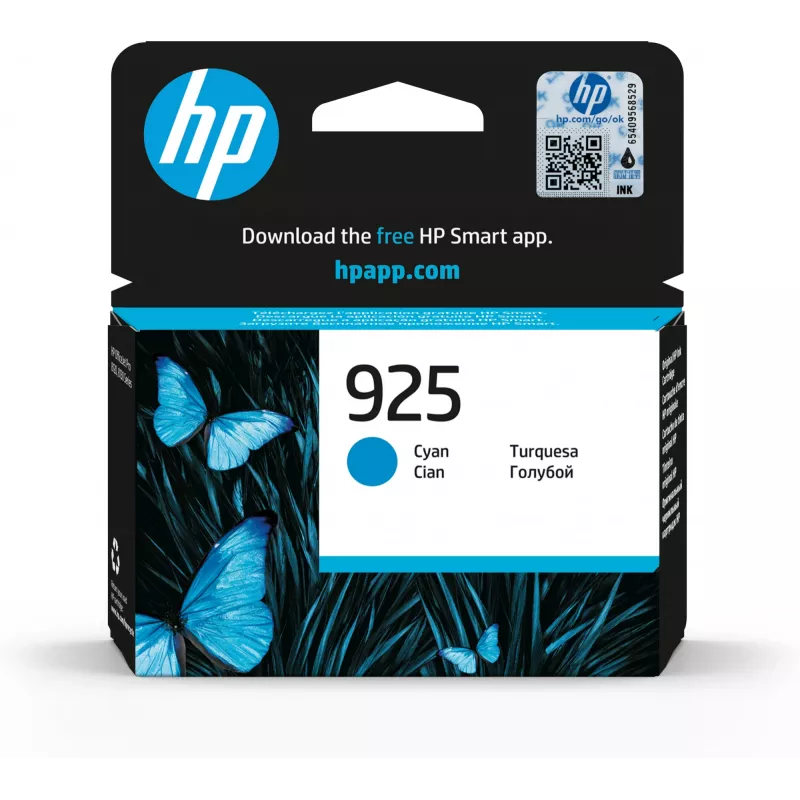 Tinteiro HP 925 Ciano 400 páginas