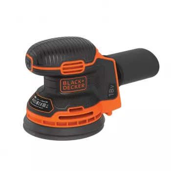 Lixadeira orbital portátil Black & Decker BDCROS18N-XJ 12000 rpm preto, laranja