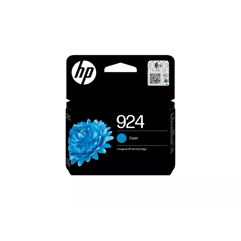 Tinteiro original HP 924 ciano