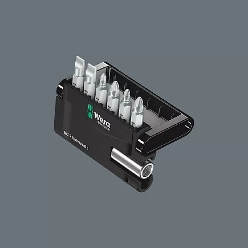 Wera Bit-Check 7 Universal 1 conjunto de pontas 05056295001, 7 pcs.