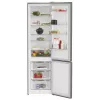 Frigorífico INDESIT | INKS 1401 S4E1 | Classe de eficiência energética E | Independente | Combinado | Altura 202,5 cm | Capacidade útil do compartimento de refrigeração 266 L | Capacidade útil do compartimento de congelação 120 L | 38 dB | Prateado