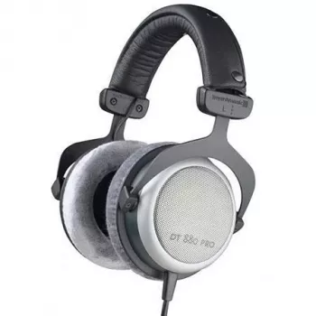 Auscultadores Beyerdynamic DT 880 PRO Com fios Arco Música Preto, Prateado