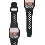 Urban Armor Gear UAG Monarch Strap | Apple Watch Ultra/42/44/45/46mm | preto/titânio (194158114037)