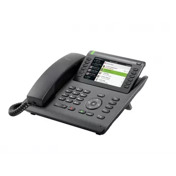 Telefone IP Unify OpenScape Desk Phone CP700 preto TFT