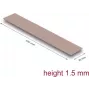 Almofada térmica Delock 120 x 20 1,5 mm para módulo M.2 3,0 W/mK - sem silicone (18482)