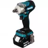 Chave de impacto Makita DTW300RTJ 3200 rpm, 18V, 2 baterias