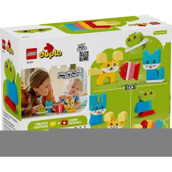 LEGO DUPLO 10477 3-em-1 Animais de Estimação Fofos Criativos