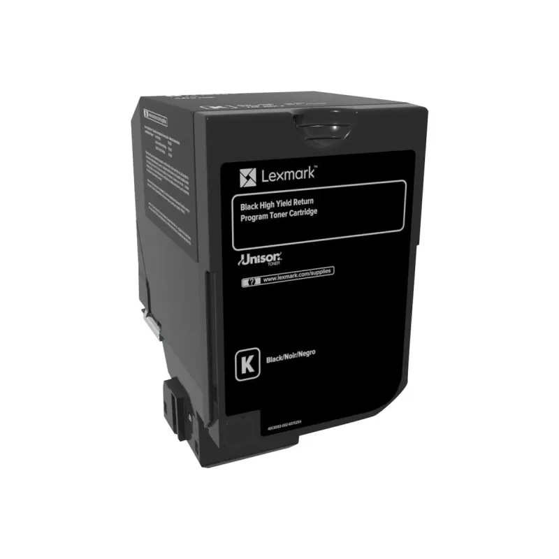 Cartucho de toner Lexmark 20K Preto Return Program CS720 CS725 20000 páginas Preto
