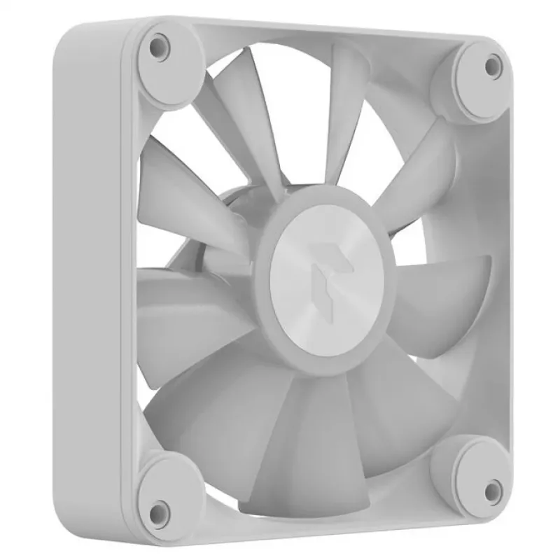 Ventoinha APNX FP1-Q 120 PWM ARGB-WT 120 mm, controlo PWM, iluminação ARGB, moldura branca