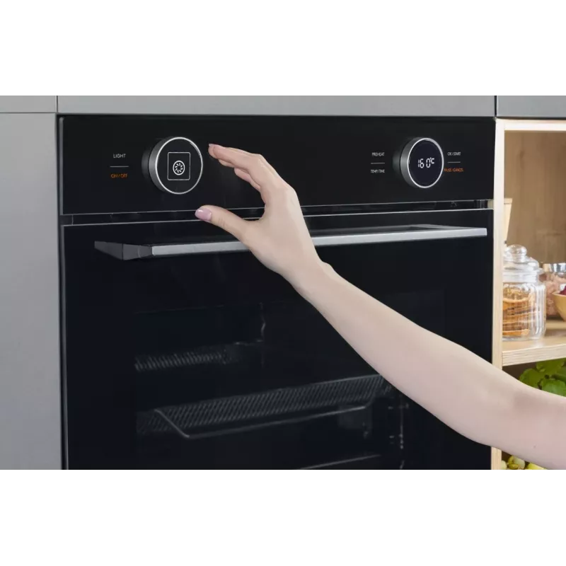 Forno de encastrar AMICA ED6769BA+ S-TYPE 1195515 com multifunções, classe de eficiência energética A+