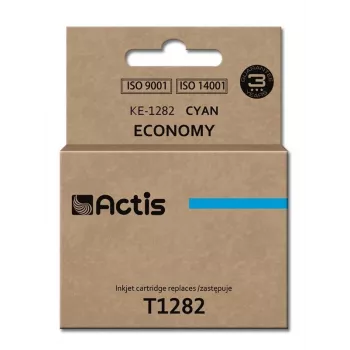 Tinte ACTIS KE-1282 compatível Epson, ciano, à base de corante 13 ml, rendimento standard, embalagem individual