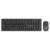Teclado e rato Savio KB-03 incluídos Home/Office USB QWERTY US inglês preto