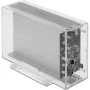 Caixa para HDD/SSD DeLOCK 42624 transparente 2,5/3,5 polegadas