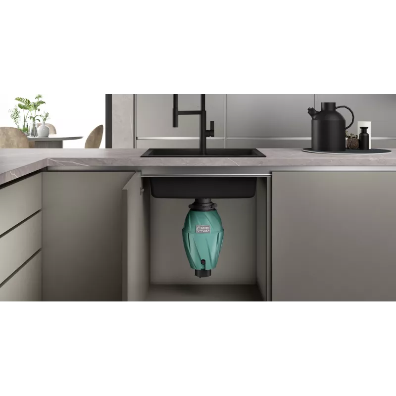 Elleci | Triturador de resíduos | TDH00750 | 500 W | 1070 ml | 2800 rpm | verde