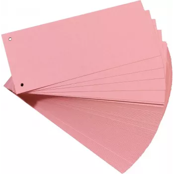 Separadores de cartão Herlitz 10843498 rosa 100 unid.