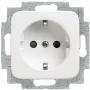 BUSCH JAEGER 2CKA002011A1888 - Type F - 2P+E - branco - IP20 - 250 V - 16 A