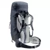 Deuter Aircontact Lite 45+10 SL mochila de caminhada mulher preta