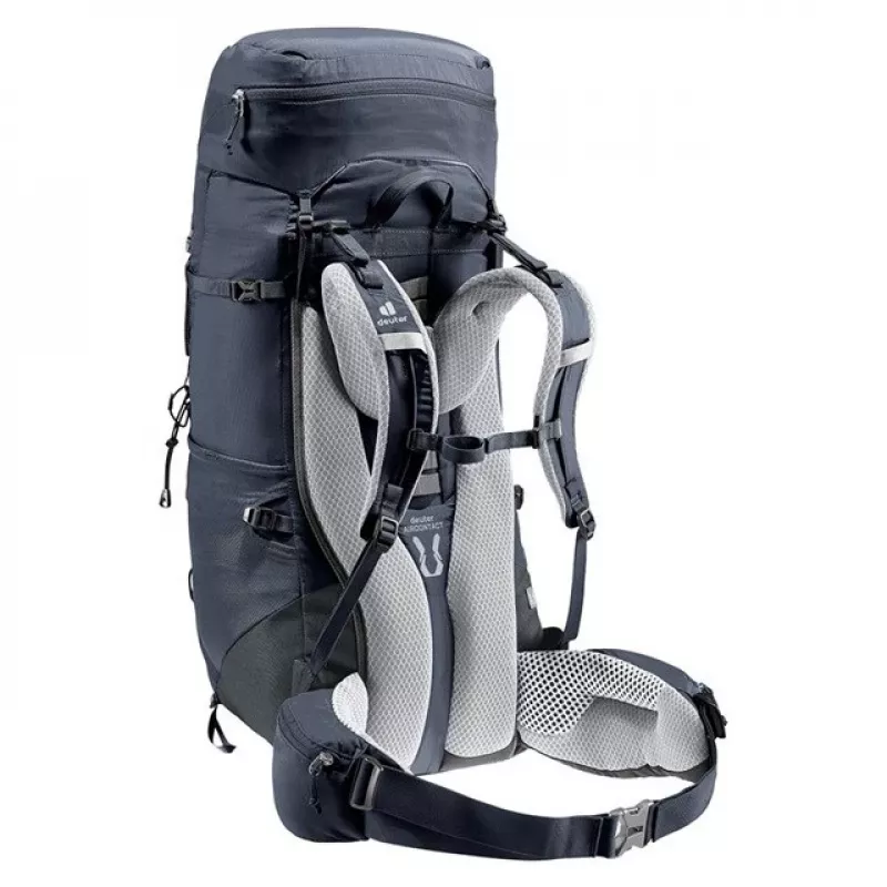 Deuter Aircontact Lite 45+10 SL mochila de caminhada mulher preta