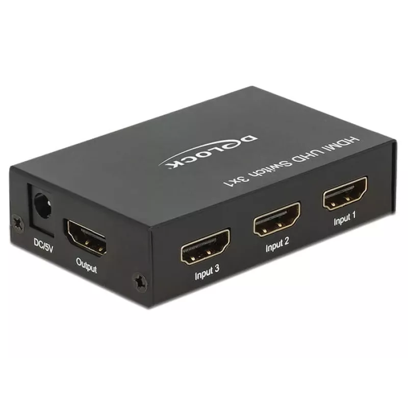 Comutador de vídeo HDMI DeLOCK 18683