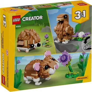 LEGO CREATOR 3 EM 1 31376 Hamster Fofo com Flor