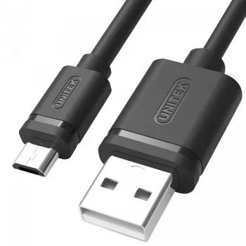 Cabo USB UNITEK Y-C434GBK USB 2.0 1,5 m USB A Micro-USB B preto