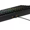 Teclado mecânico gaming GLORIOUS GMMK 3 100% Pre-Built ISO (DE) com interruptores Fox, preto