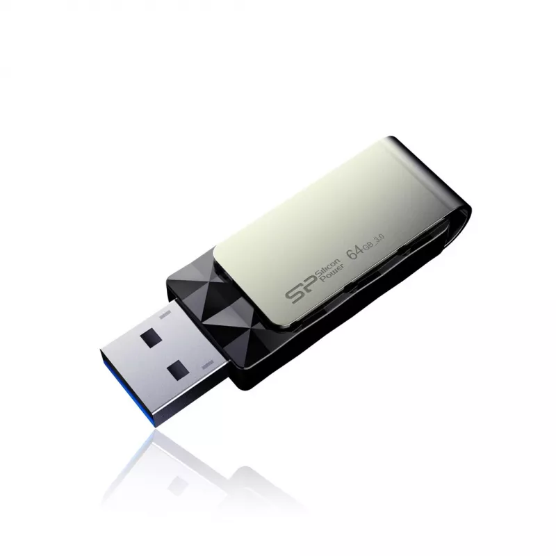 Pen drive Silicon Power Blaze B30 64 GB USB Type-A 3.0 (3.1 Gen 1) preto