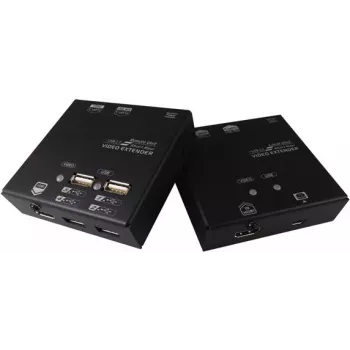 Extensão KVM VALUE sobre Cat.6 – HDMI – 4x USB 60 m – 22 x 84 x 78 mm (14.99.3041)