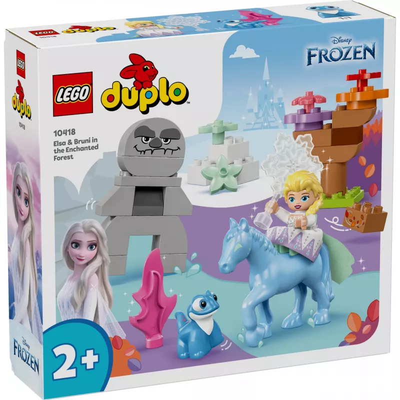 Conjunto de brincar LEGO DUPLO 10418 — Disney Elsa e Bruni na floresta encantada, 31 peças, 2+ anos