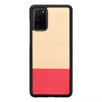 Capa para smartphone Man and Wood para Samsung Galaxy S20+ — mismatch preto
