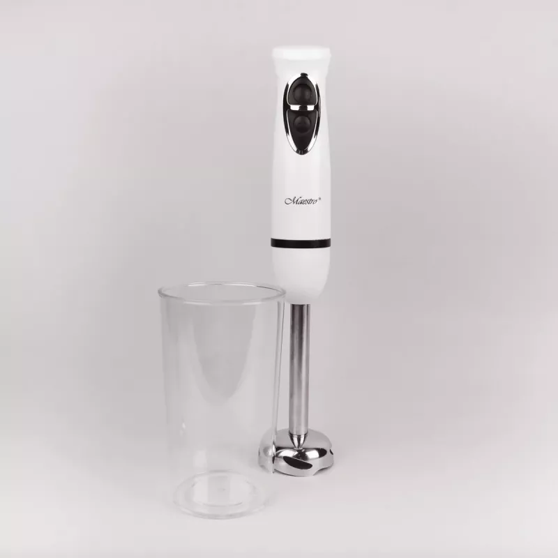 Batedeira liquidificadora de sopa Feel-Maestro MR510 preta, branca 300 W