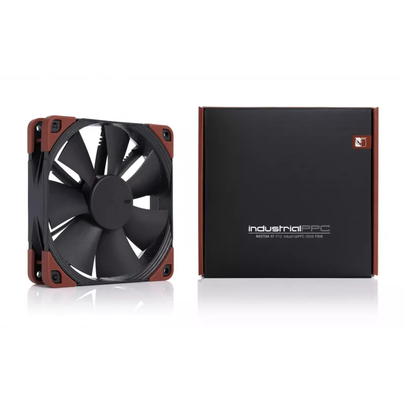 Ventoinha de caixa Noctua NF-F12 industrialPPC-3000 PWM 120mm