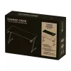 Mesa de computador Subsonic SA5706 preta reta PVC 120x60 cm