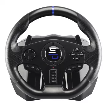 Volante + pedais Subsonic SV750 preto rotação 270° USB
