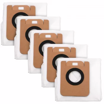 Conjunto de sacos de pó para robôs aspiradores Xiaomi e Dreame, 5 peças, X10, X10+, X20+, Dreame L10S Ultra, L10, L20