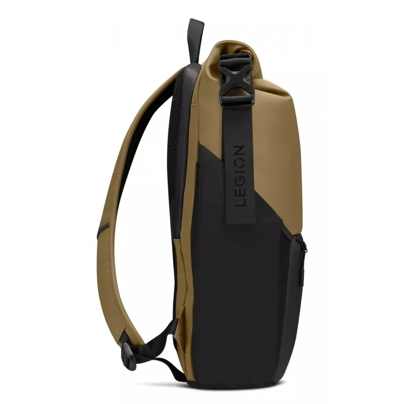 Mochila para portátil Lenovo GX41U39298 para portáteis de 40,6 cm (16 polegadas), nylon/poliéster, 25 L, preto/amarelo