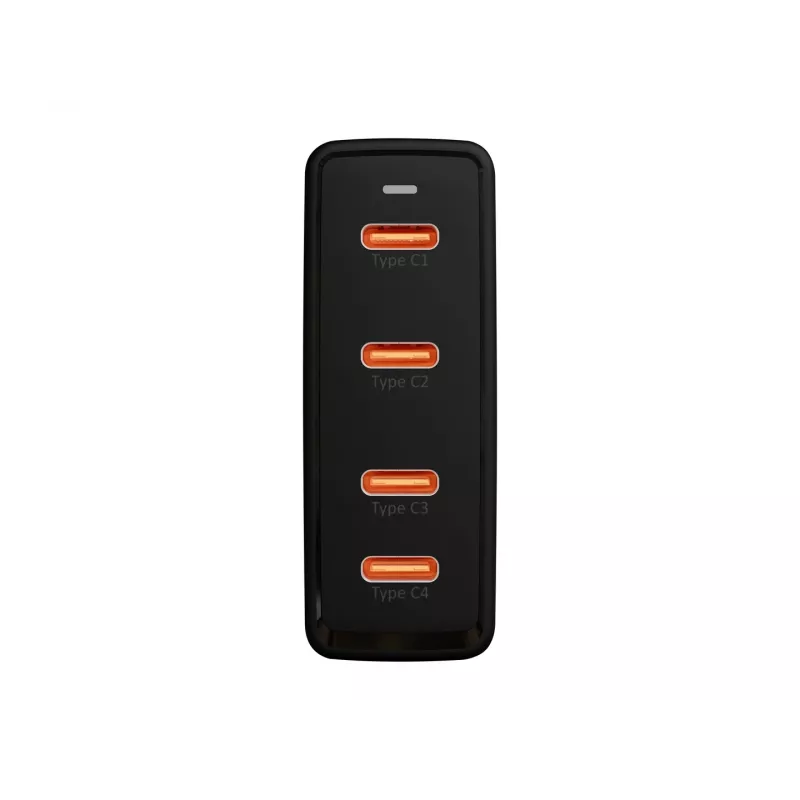 BLOW 4xUSB-C PD 100W GaN carregador de parede, preto